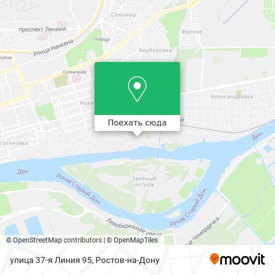 Карта улица 37-я Линия 95