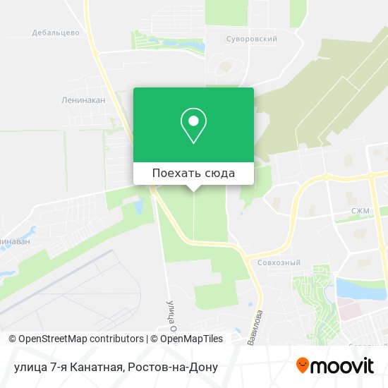 Карта улица 7-я Канатная
