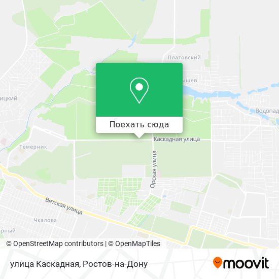 Карта улица Каскадная