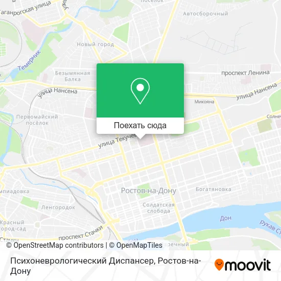 Карта Психоневрологический Диспансер