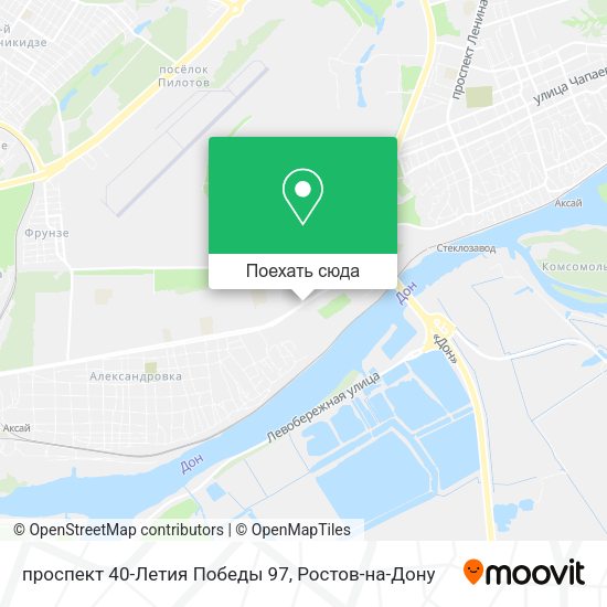 Карта проспект 40-Летия Победы 97
