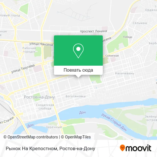 Карта Рынок На Крепостном