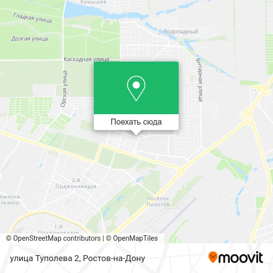 Карта улица Туполева 2