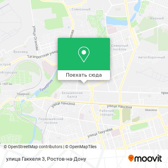 Карта улица Гаккеля 3