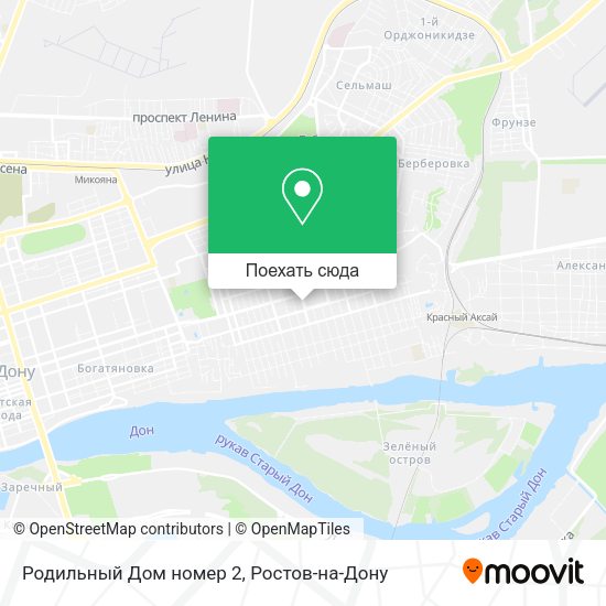 Карта Родильный Дом номер 2