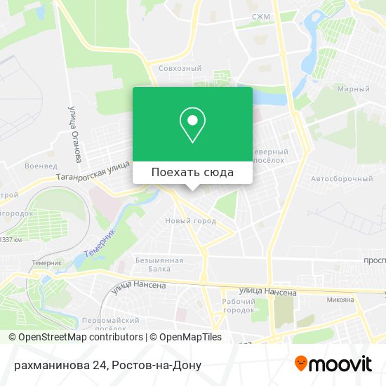 Карта рахманинова 24