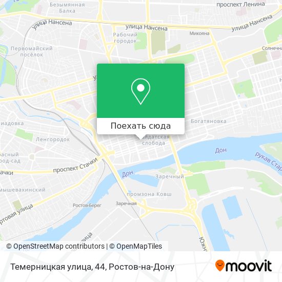Карта Темерницкая улица, 44