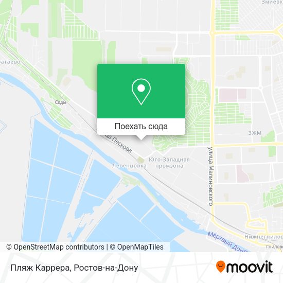 Карта Пляж Каррера