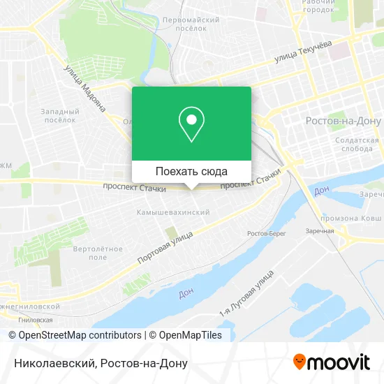 Карта Николаевский