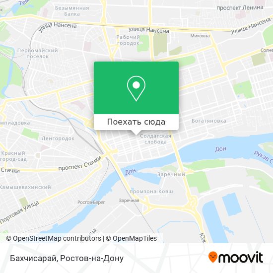 Карта Бахчисарай