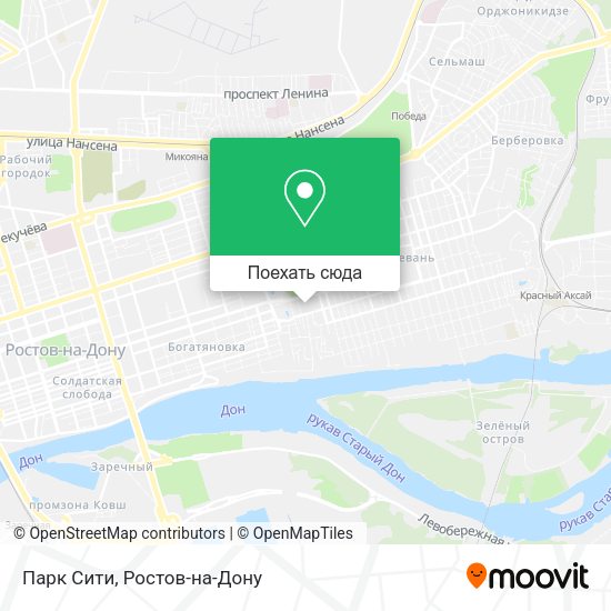 Карта Парк Сити
