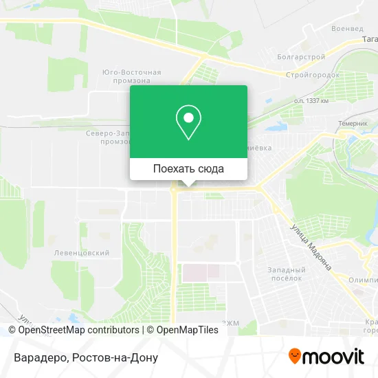 Карта Варадеро