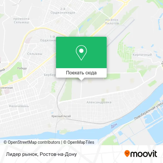 Карта Лидер рынок