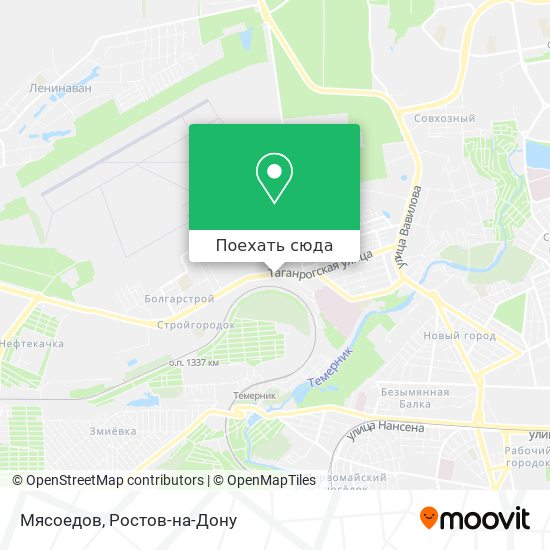 Карта Мясоедов