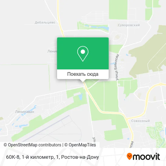 Карта 60К-8, 1-й километр, 1