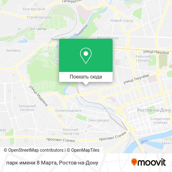 Карта парк имени 8 Марта