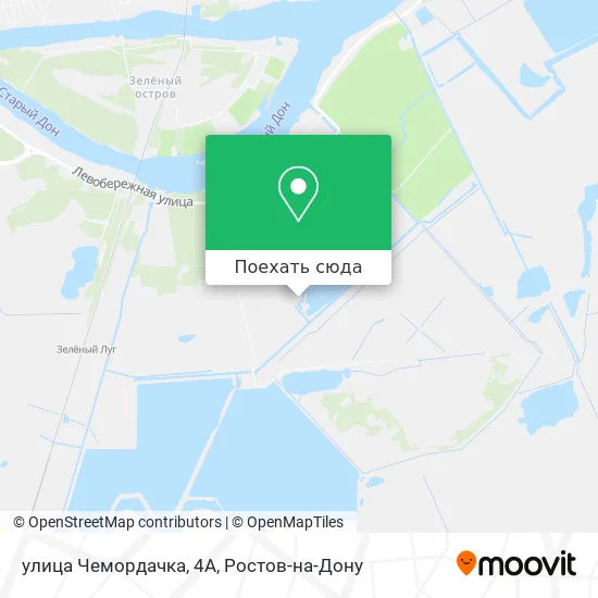 Карта улица Чемордачка, 4А