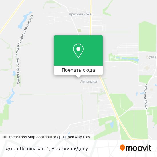 Карта хутор Ленинакан, 1
