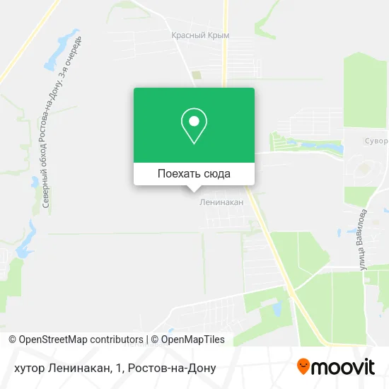 Карта хутор Ленинакан, 1