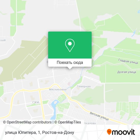 Карта улица Юпитера, 1