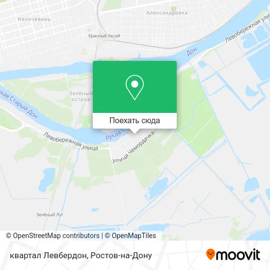 Карта квартал Левбердон