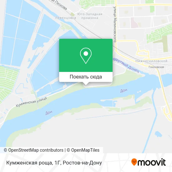 Карта Кумженская роща, 1Г