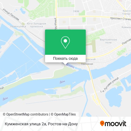 Карта Кумженская улица 2а
