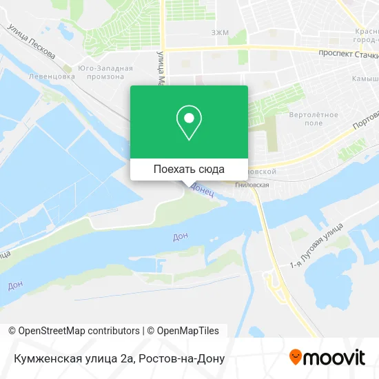 Карта Кумженская улица 2а