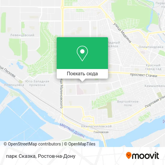 Карта парк Сказка
