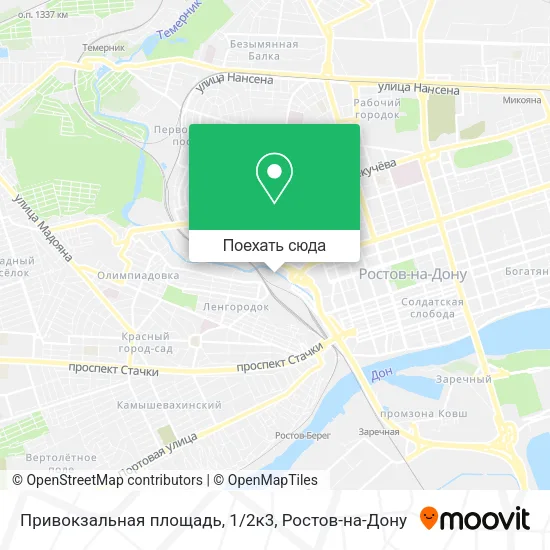 Карта Привокзальная площадь, 1/2к3