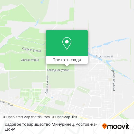 Карта садовое товарищество Мичуринец