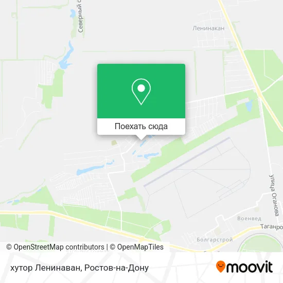 Карта хутор Ленинаван
