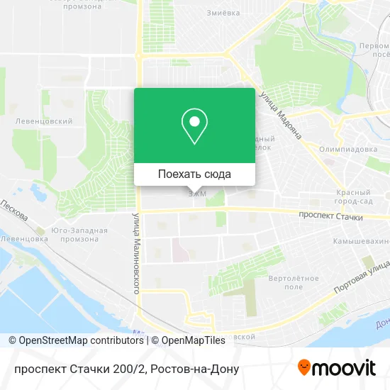 Карта проспект Стачки 200/2