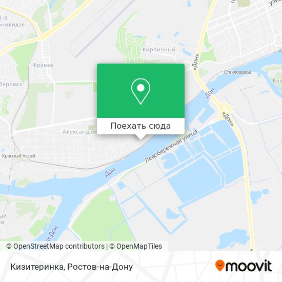 Карта Кизитеринка