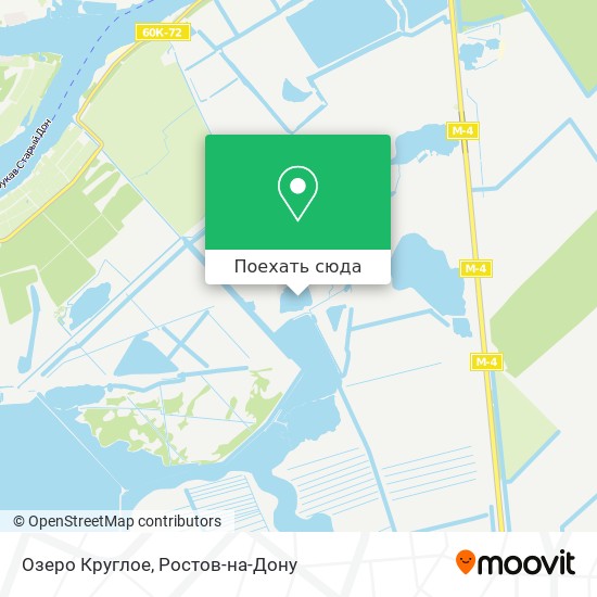Карта Озеро Круглое