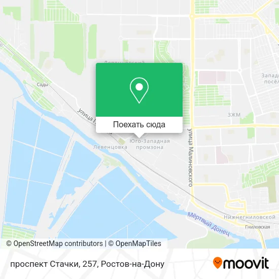 Карта проспект Стачки, 257