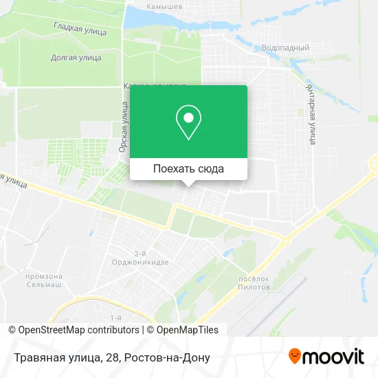 Карта Травяная улица, 28