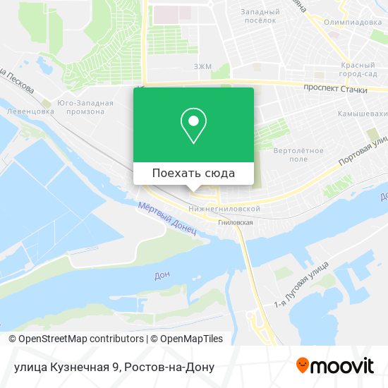 Карта улица Кузнечная 9