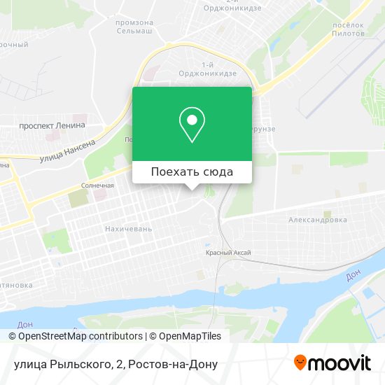 Карта улица Рыльского, 2