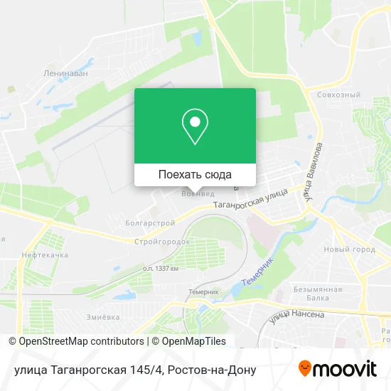 Карта улица Таганрогская 145/4