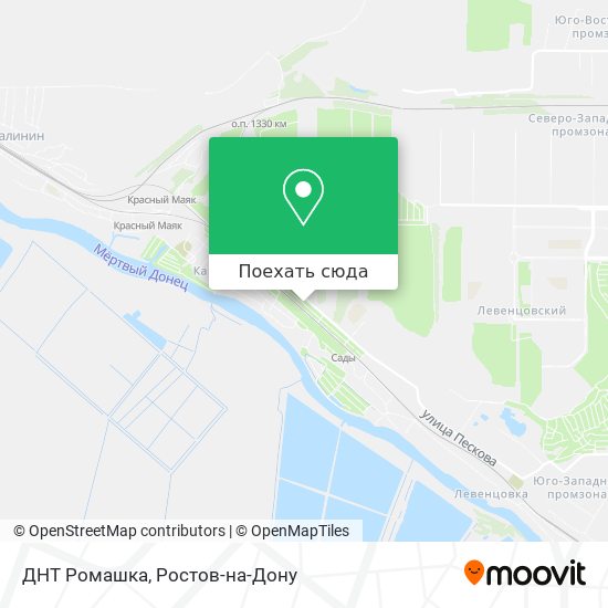 Карта ДНТ Ромашка