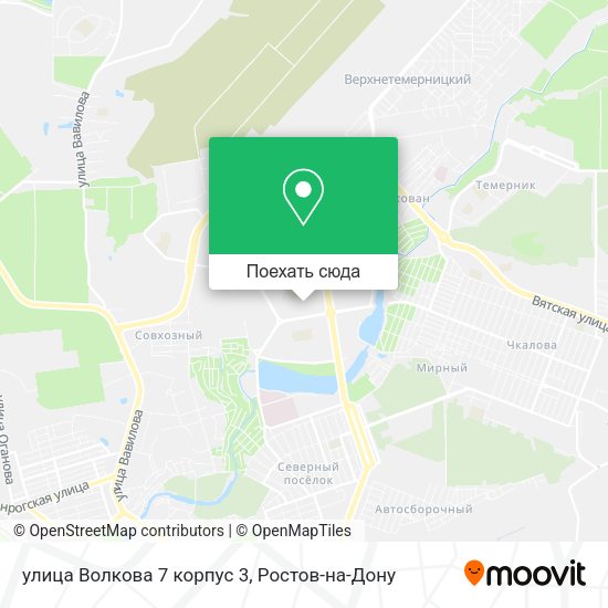 Карта улица Волкова 7 корпус 3