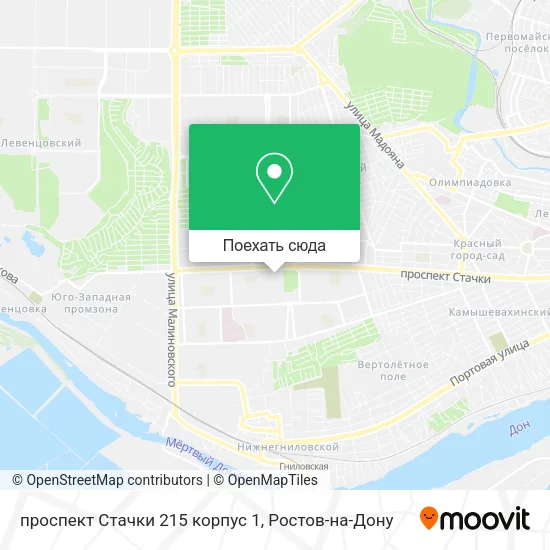 Карта проспект Стачки 215 корпус 1