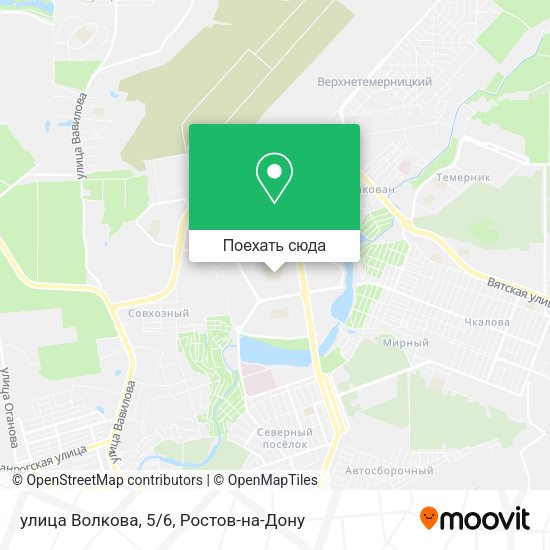 Карта улица Волкова, 5/6