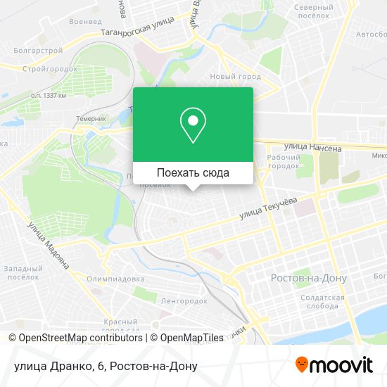 Карта улица Дранко, 6