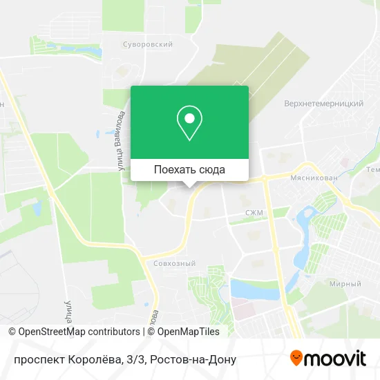 Карта проспект Королёва, 3/3