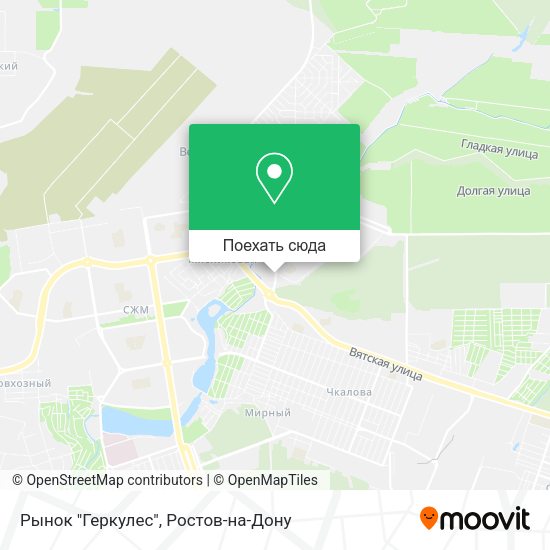 Карта Рынок "Геркулес"