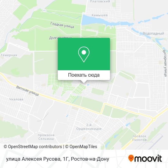 Карта улица Алексея Русова, 1Г