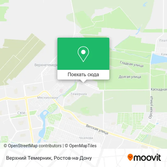Карта Верхний Темерник