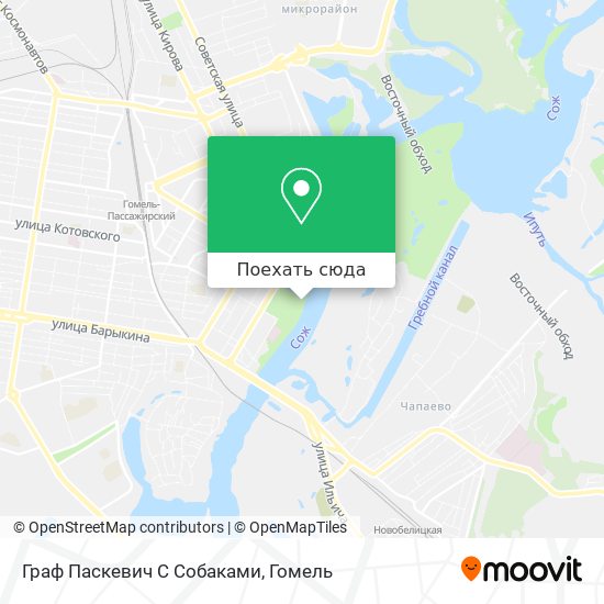 Карта Граф Паскевич С Собаками